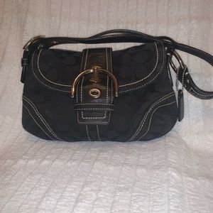 Small Black Coach purse
